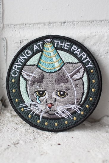https-www-stayhomeclub-cacollectionspatchesproductscrying-at-the-party-iron-on-patch